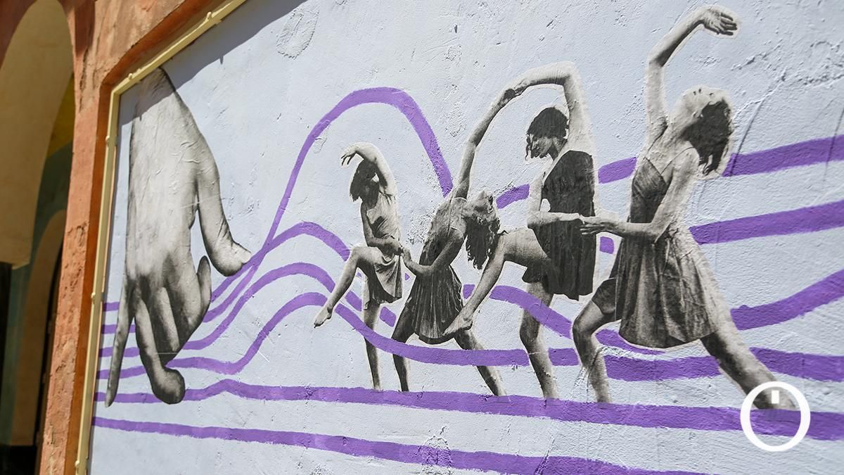 Nuevo mural en el Teatro Góngora