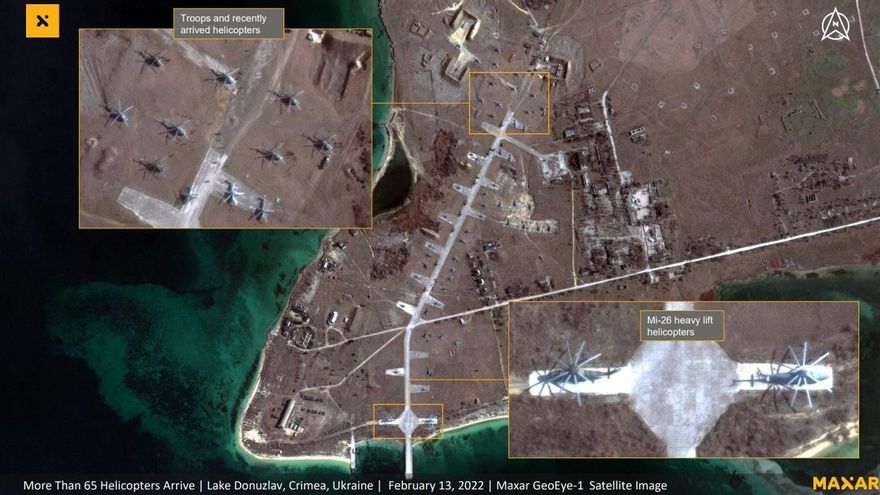 Los satélites que han reventado el factor sorpresa de Putin en Ucrania