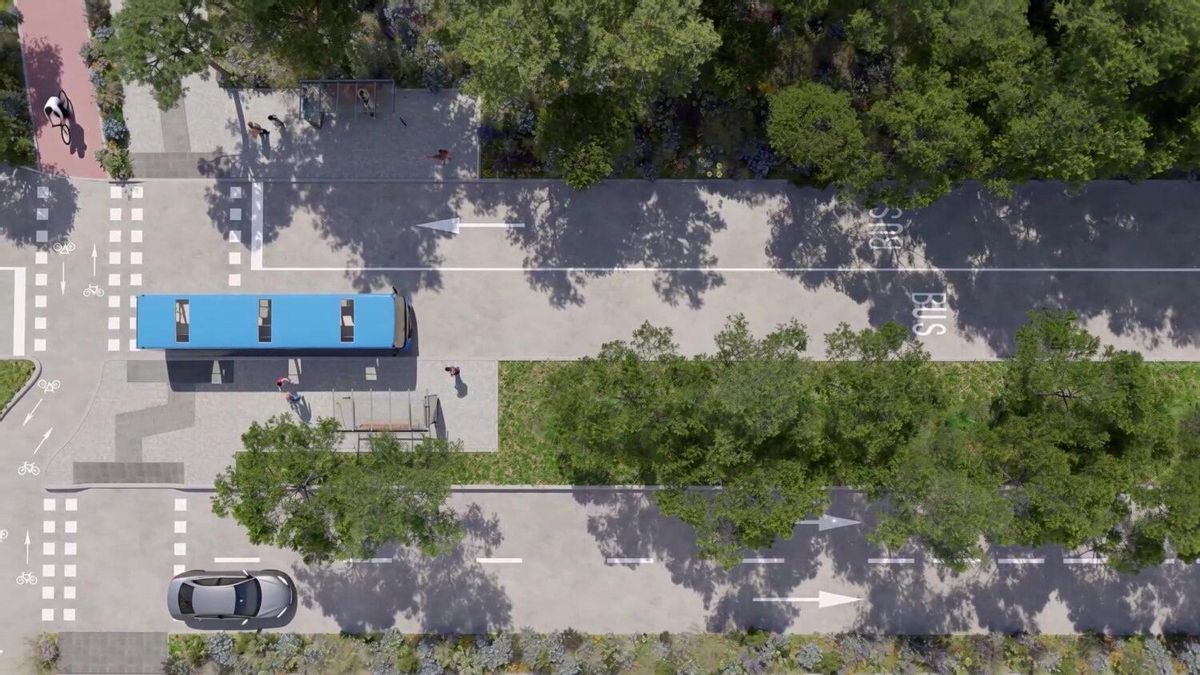 Carriles dedicados al bus de tipo BRT