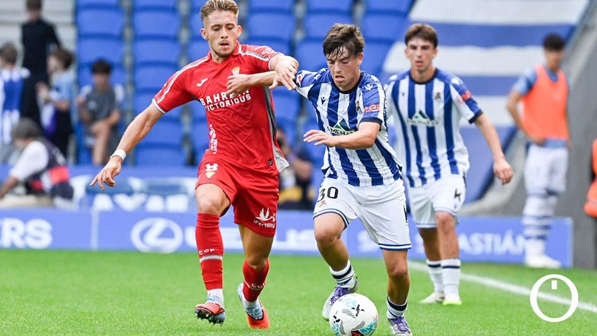 Las imágenes de la Real Sociedad B - Córdoba CF de la primera vuelta