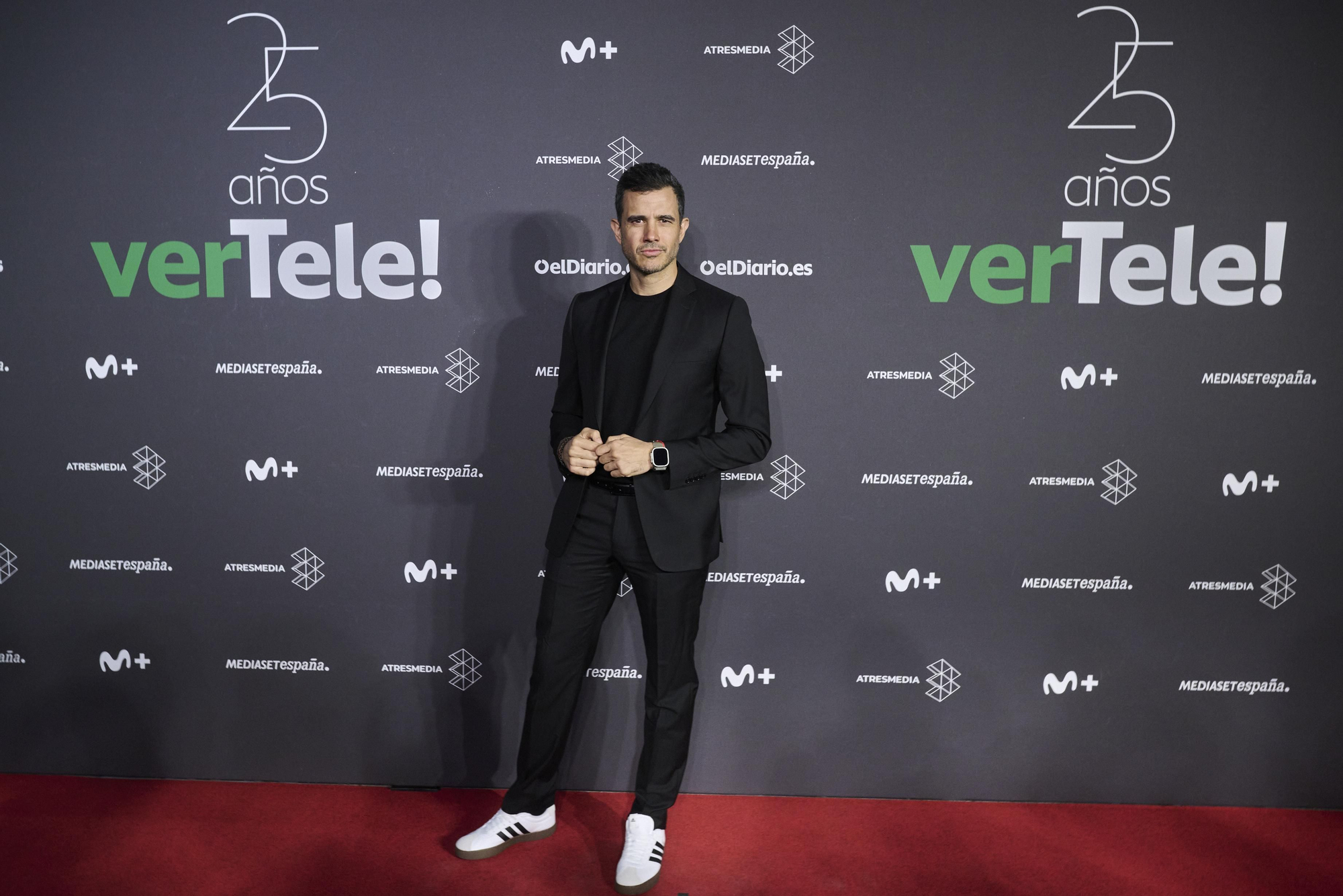 Pablo G. Batista en la fiesta 25 aniversario de verTele