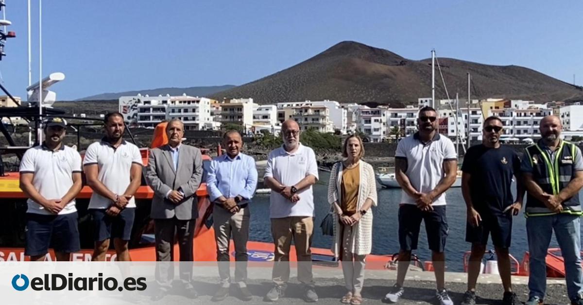 La Salvamar Navia, nueva embarcación de Salvamento Marítimo con base en El Hierro