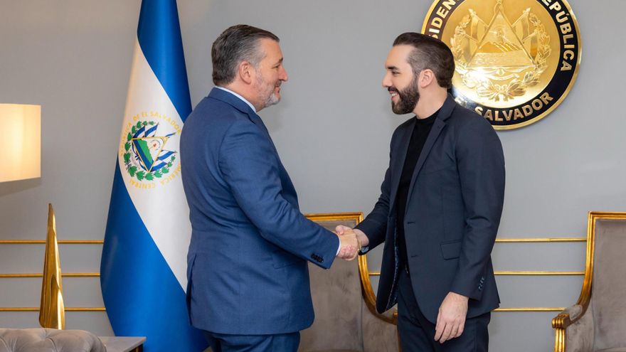 Bukele y el senador republicano Ted Cruz hablan sobre "tácticas" para combatir a las maras