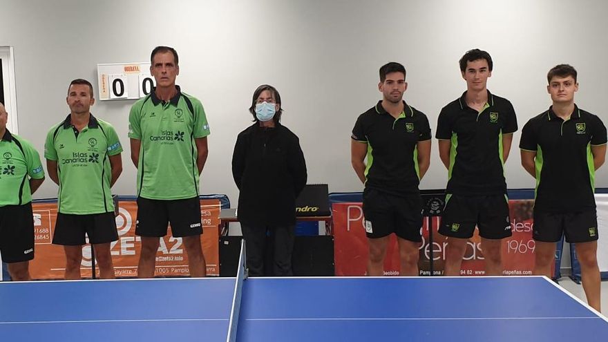 El volcán de Cumbre Vieja obliga al Temespín Los Llanos de Aridane a renunciar a la División de Honor Masculina de tenis de mesa