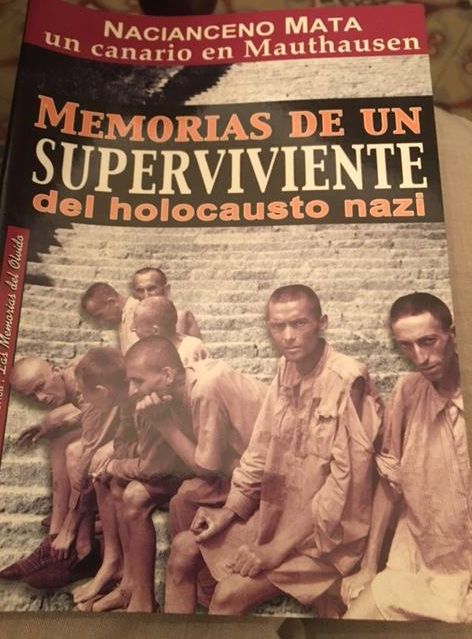 Portada de 'Memorias de un superviviente del holocausto nazi' de un canario en Mauthausen