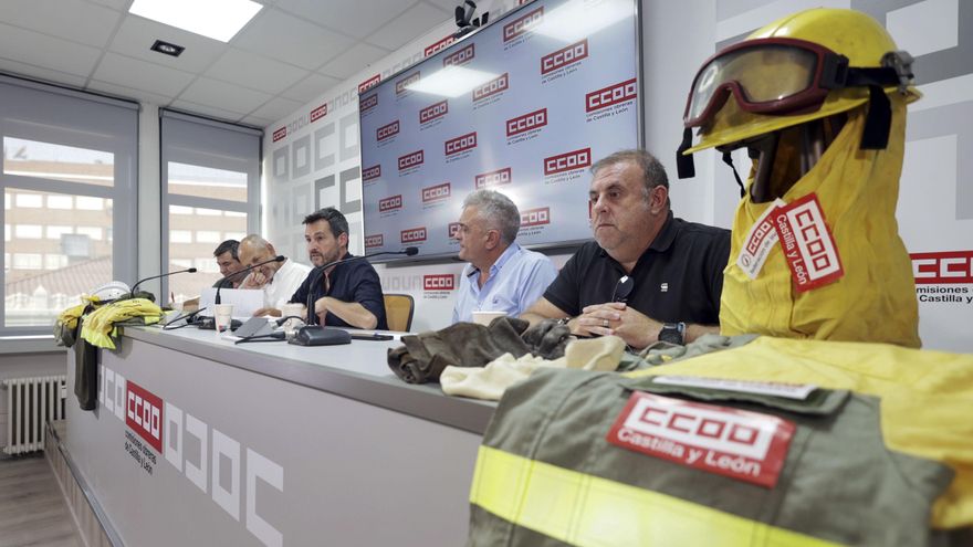 CCOO pide cesar a los consejeros de Medio Ambiente y Presidencia por un operativo de incendios "precario"