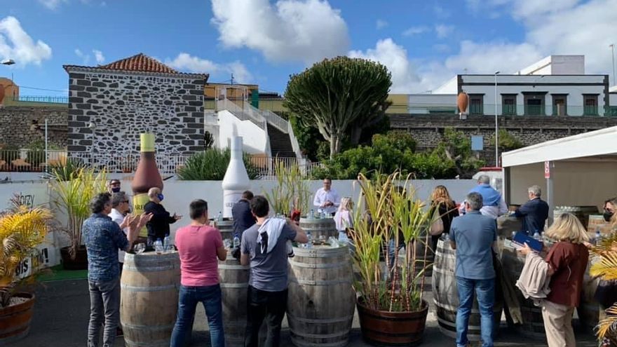 Visita a la isla de chefs, periodistas e invitados a la Feria