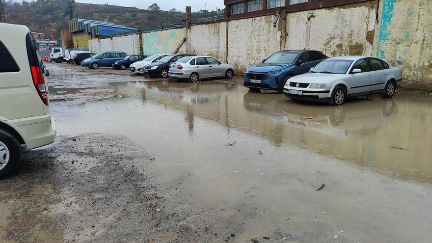 Erandio habilita un parking en un solar que antes ocupaba una empresa del metal y que carece de autorización ambiental
