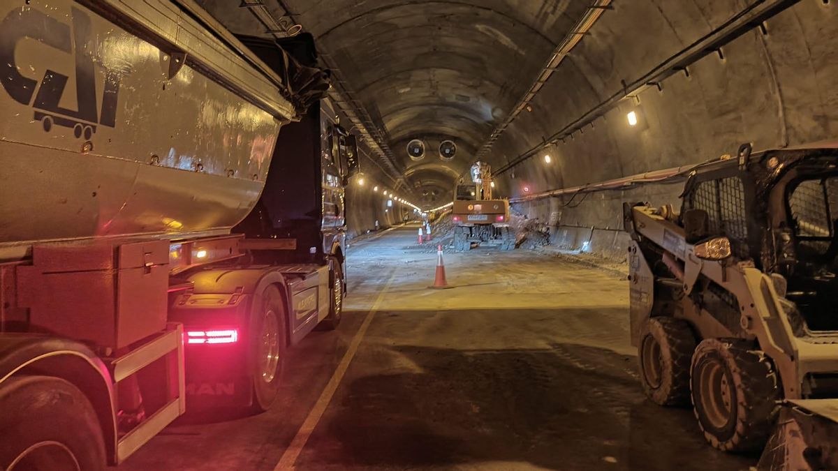 Las obras del túnel del Negrón obligarán a circular entre León y Asturias por un solo tubo de la AP-66 hasta noviembre