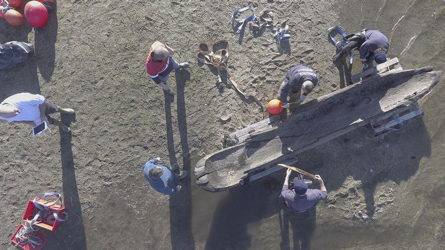 Las embarcaciones de 2.000 años que resurgieron del fondo de un río para unir la historia de Galicia y Portugal