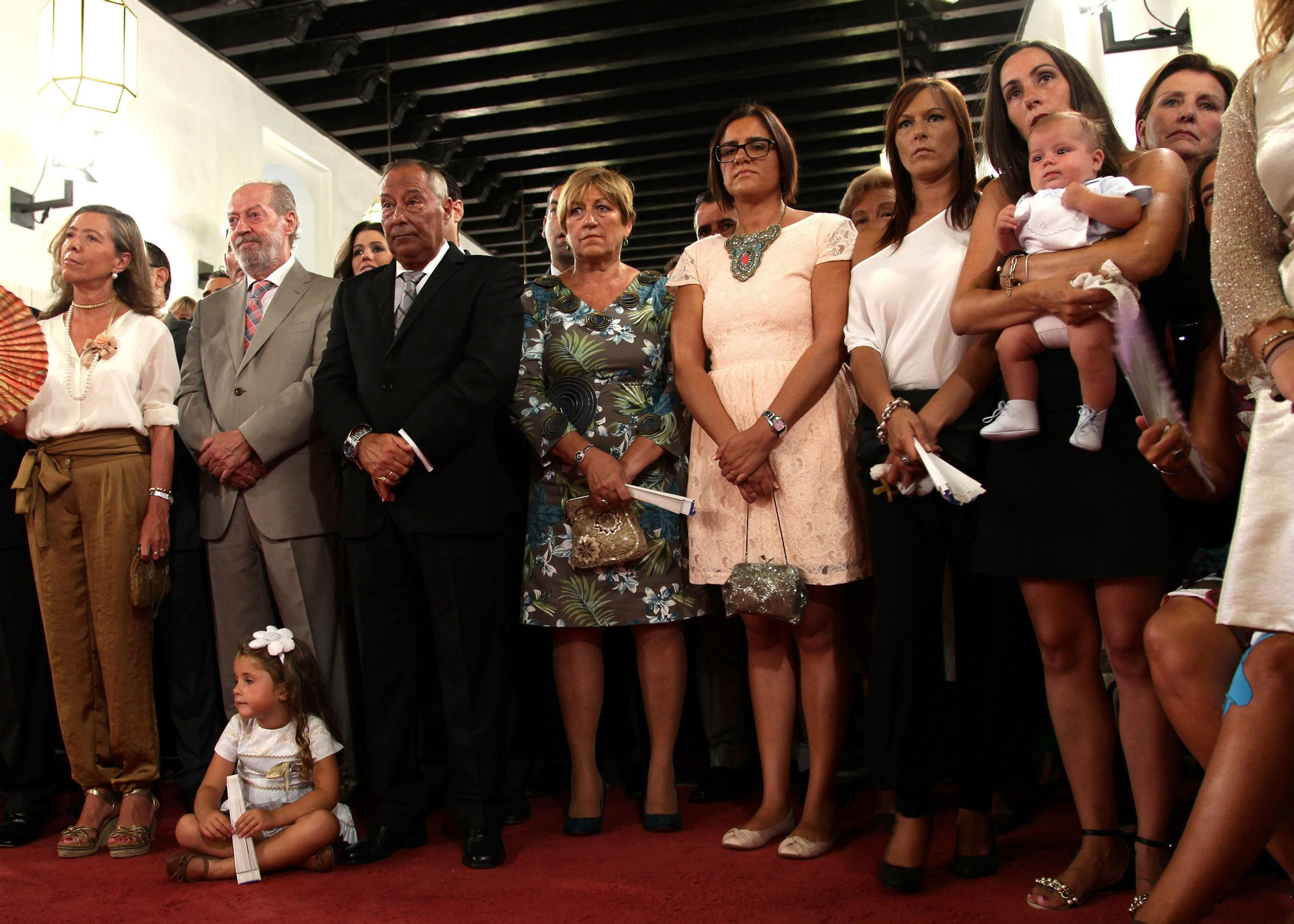 Familiares de Susana Díaz asisten al acto /Foto: Parlamento de Andalucía