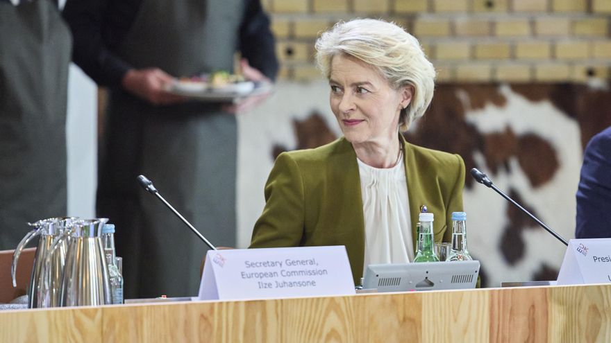 Von der Leyen dice que la UE buscará un acuerdo de principio con EE. UU. sobre aranceles