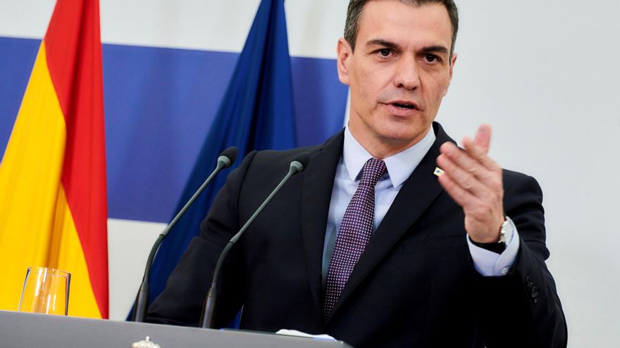 El presidente de Gobierno, Pedro Sánchez, tras participar en la reunión extraordinaria del Consejo Europeo en Bruselas del pasado mes de mayo. EFE/ Horst Wagner[no model release]