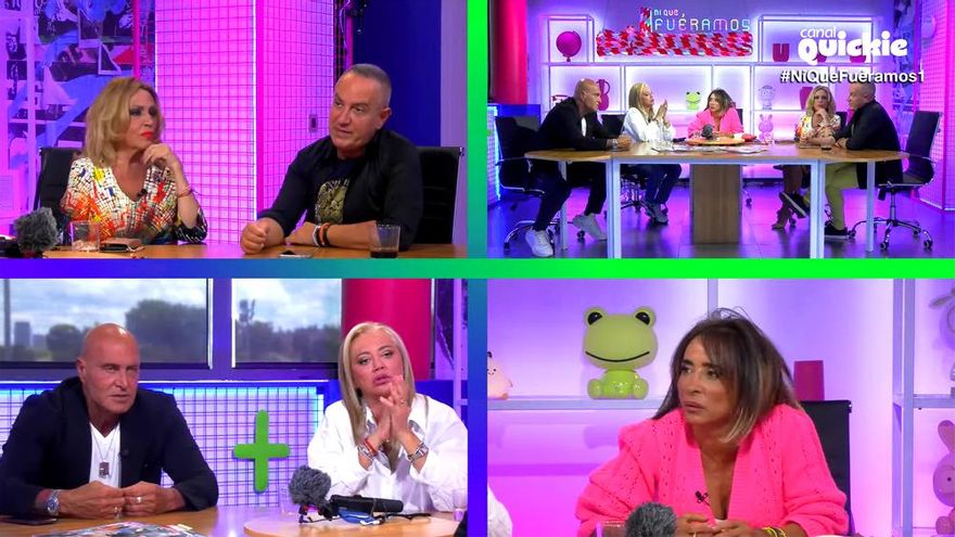 'Ni que fuéramos' arrancó con la esencia de 'Sálvame', pullas a Telecinco y dudas con visitar Mediaset: "Es provocación"