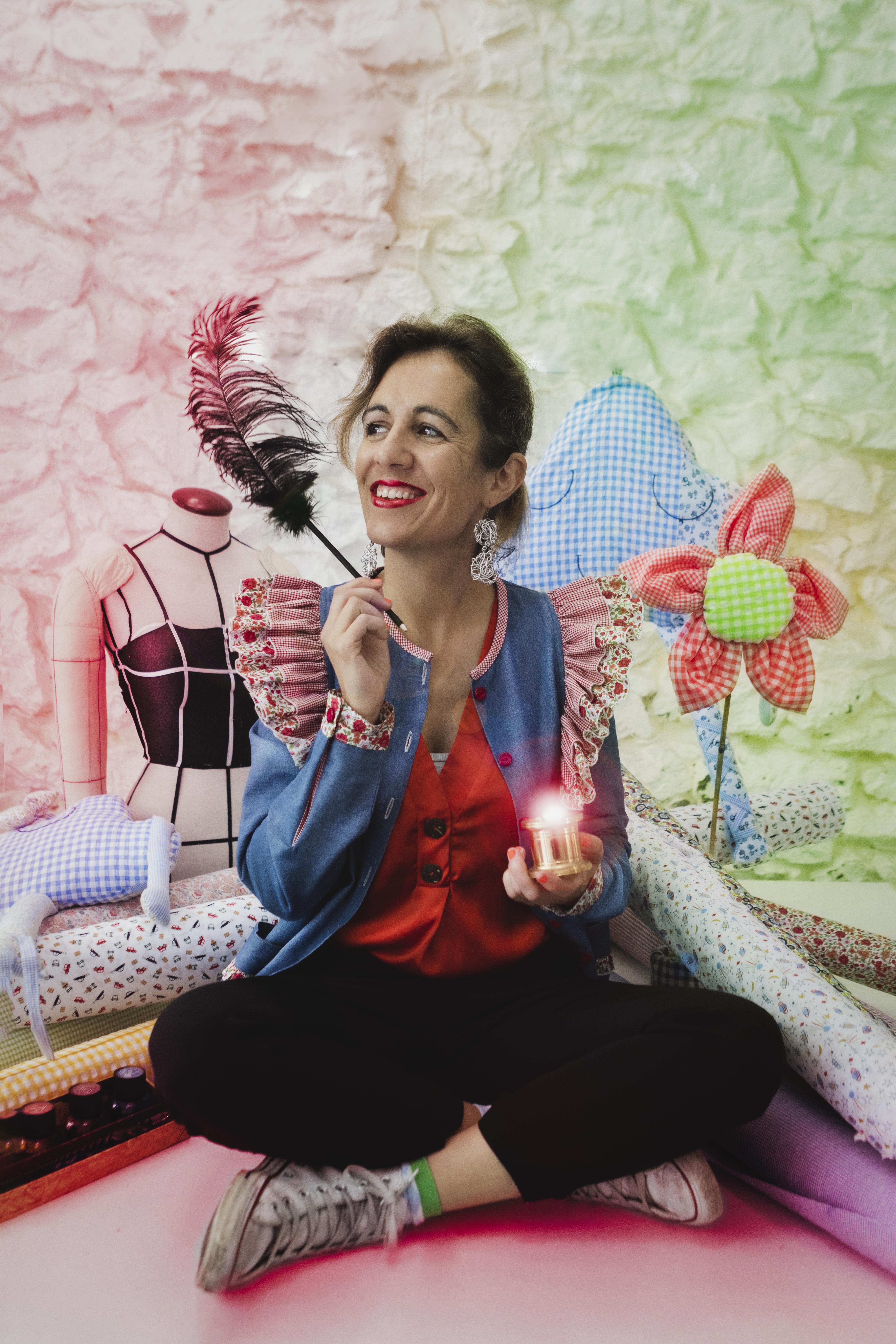 Katixa Aguirre en Batas de Colegio Originales