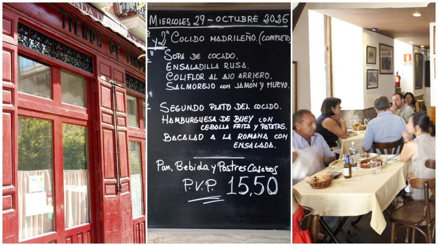 Las Casas de Comidas que sobreviven en Madrid: 15 negocios clásicos y 3 nuevas recomendaciones