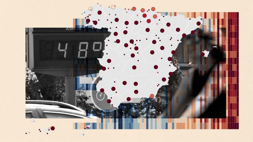España entra en una ola de calor inédita con temperaturas de hasta 45 grados