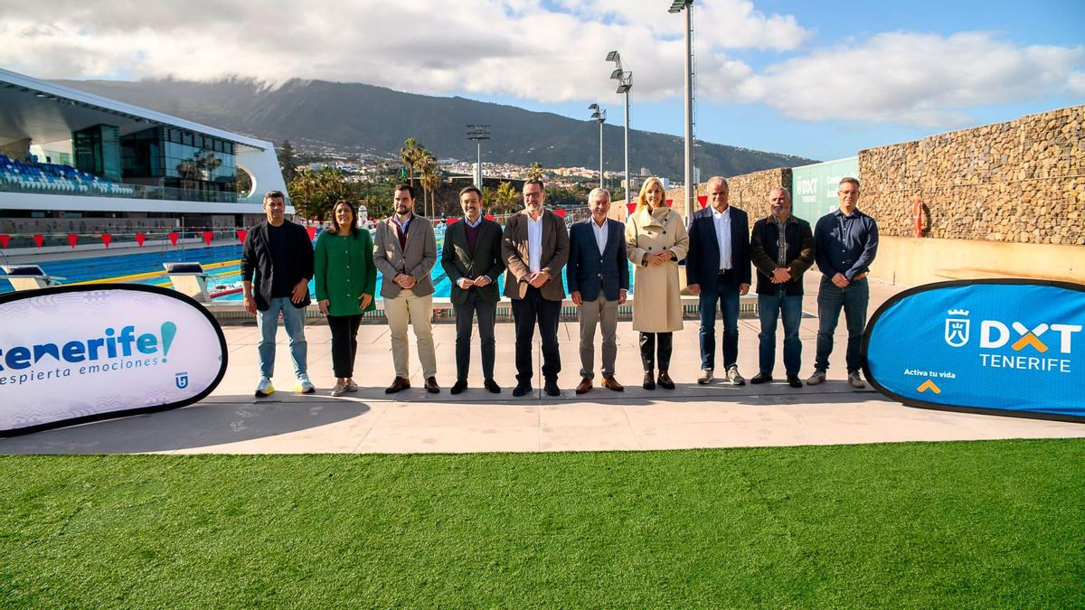 Puerto de la Cruz, sede del Campeonato de España de natación artística