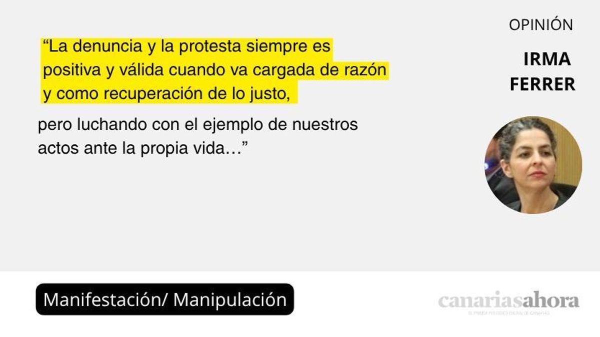 Manifestación/ Manipulación