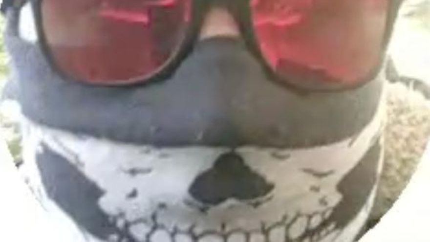 Captura de un video que envió a uno de los miembros de AWDE al chat europeo