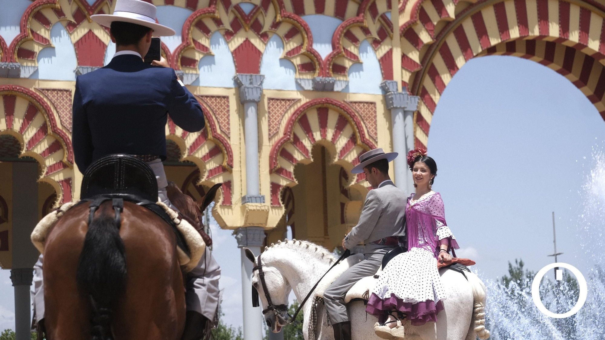 Ambiente de jueves en la feria de Córdoba.