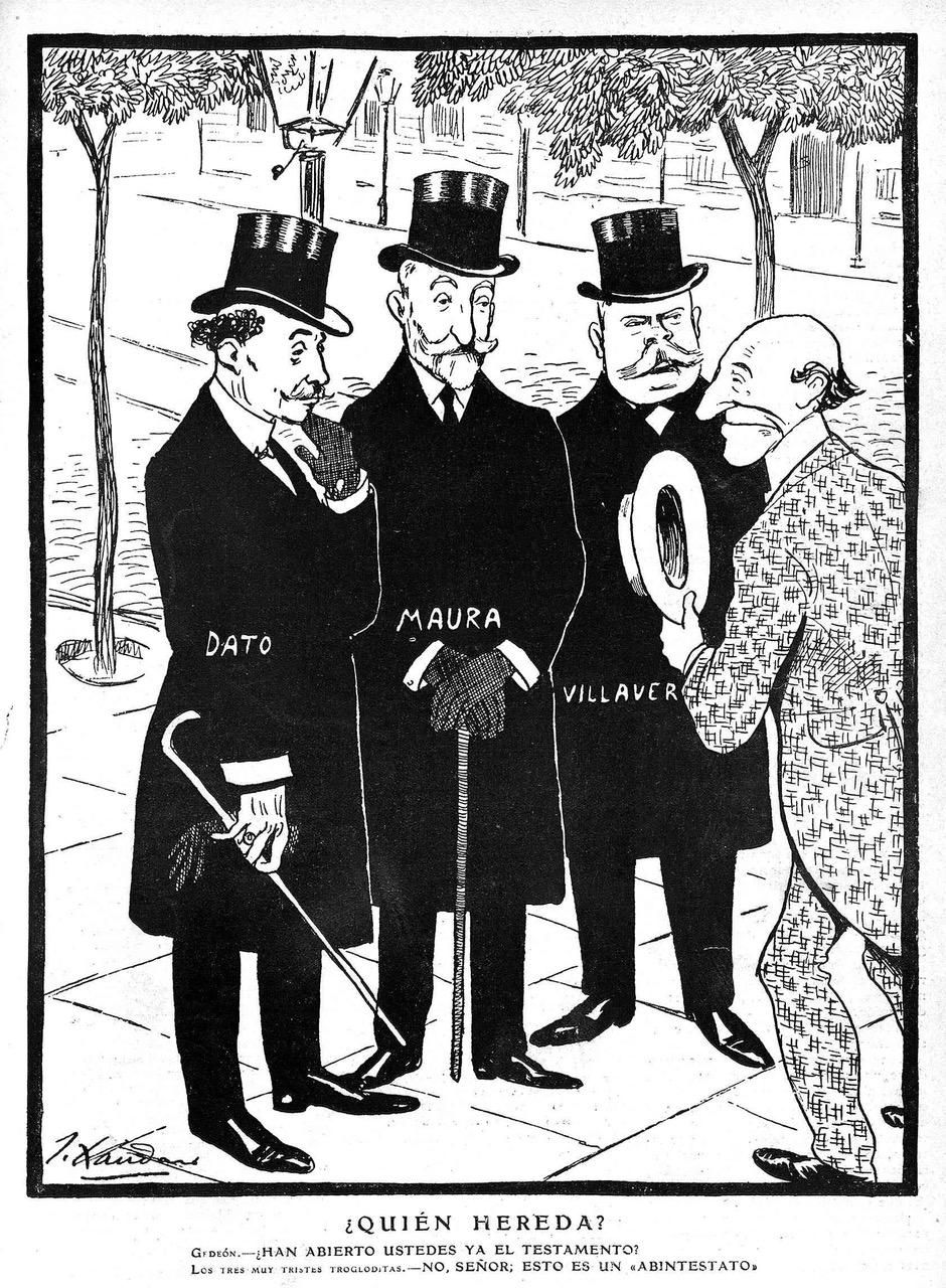 Maura era un habitual de las publicaciones satíricas de la época.
