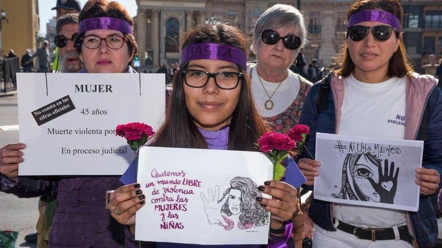 La Asamblea Feminista de Murcia convoca una marcha el 25N bajo el lema 'la violencia machista existe y nos mata'