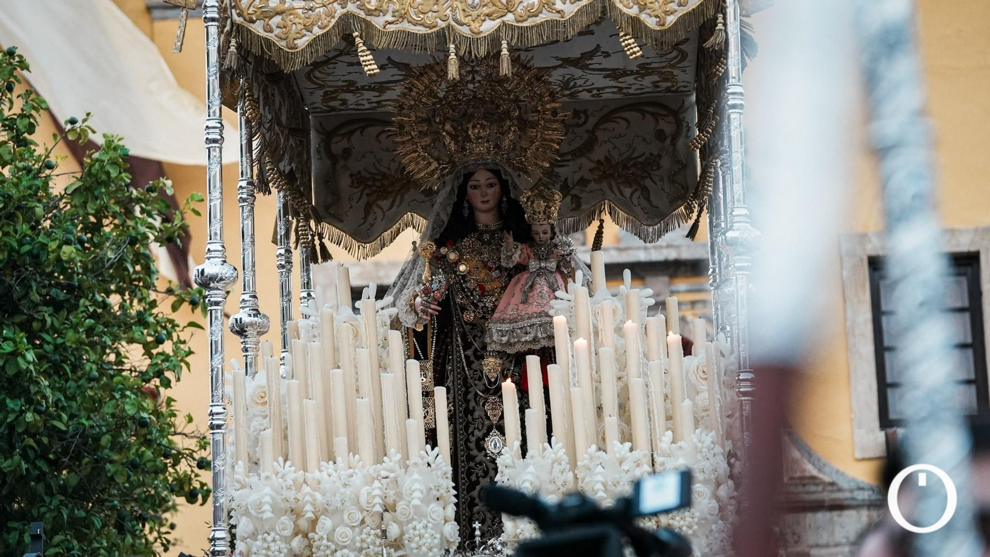 Las procesiones del Carmen de San Cayetano y Puerta Nueva, en imágenes