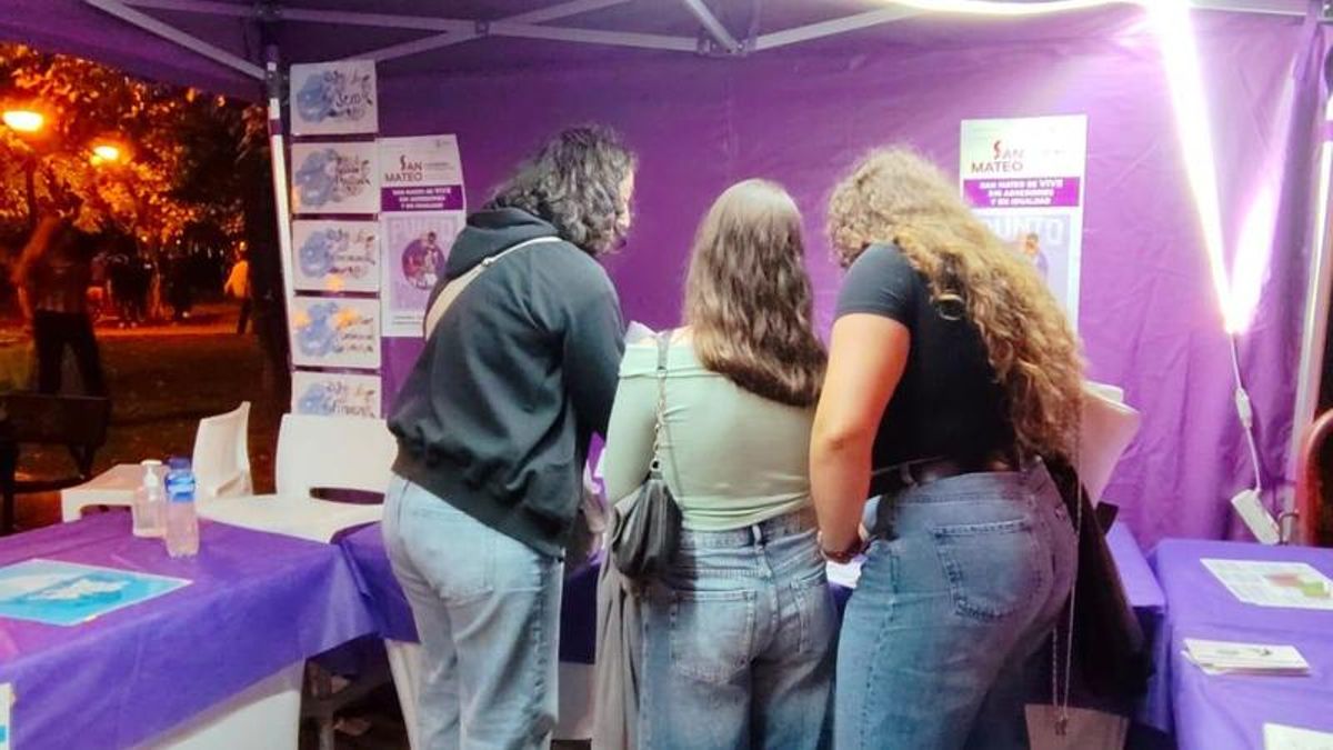 Punto Violeta en San Mateo