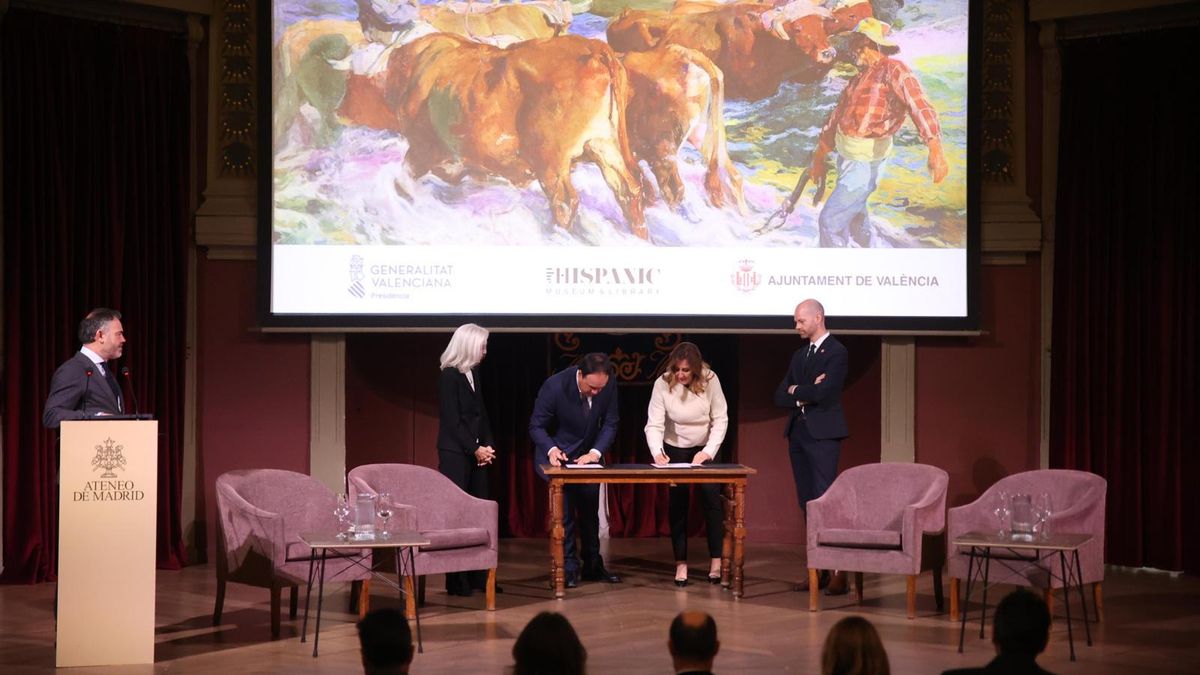 Las obras de Sorolla de la Hispanic Society de Nueva York llegarán antes del verano de 2026