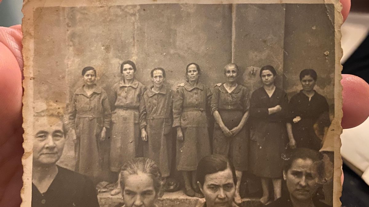 Imagen de archivo de unas mujeres prisioneras de Can Sales.