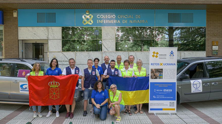 La Sanidad navarra atiende a dos heridos en la guerra de Ucrania