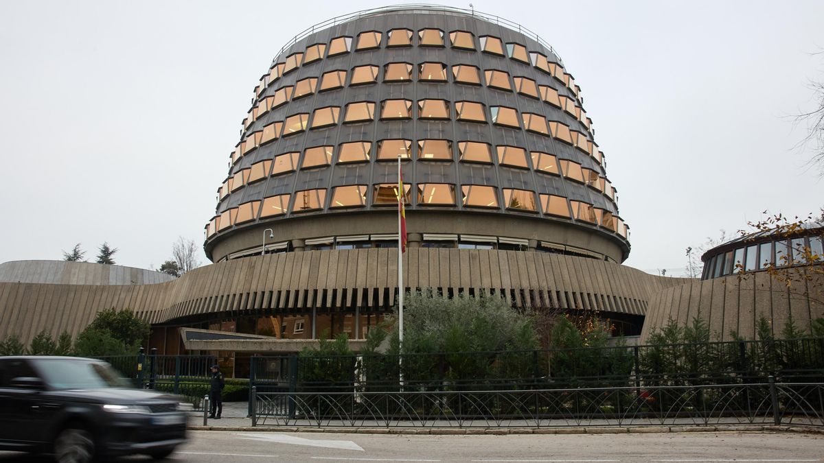 La sede del Tribunal Constitucional, en Madrid.
