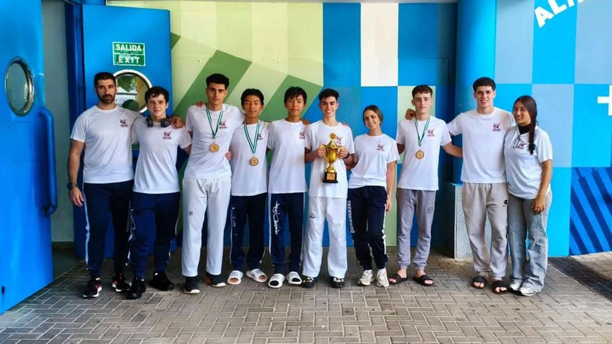 Miguel Ángel Afán se cuelga el oro en la Supercopa de Andalucía Junior de taekwondo