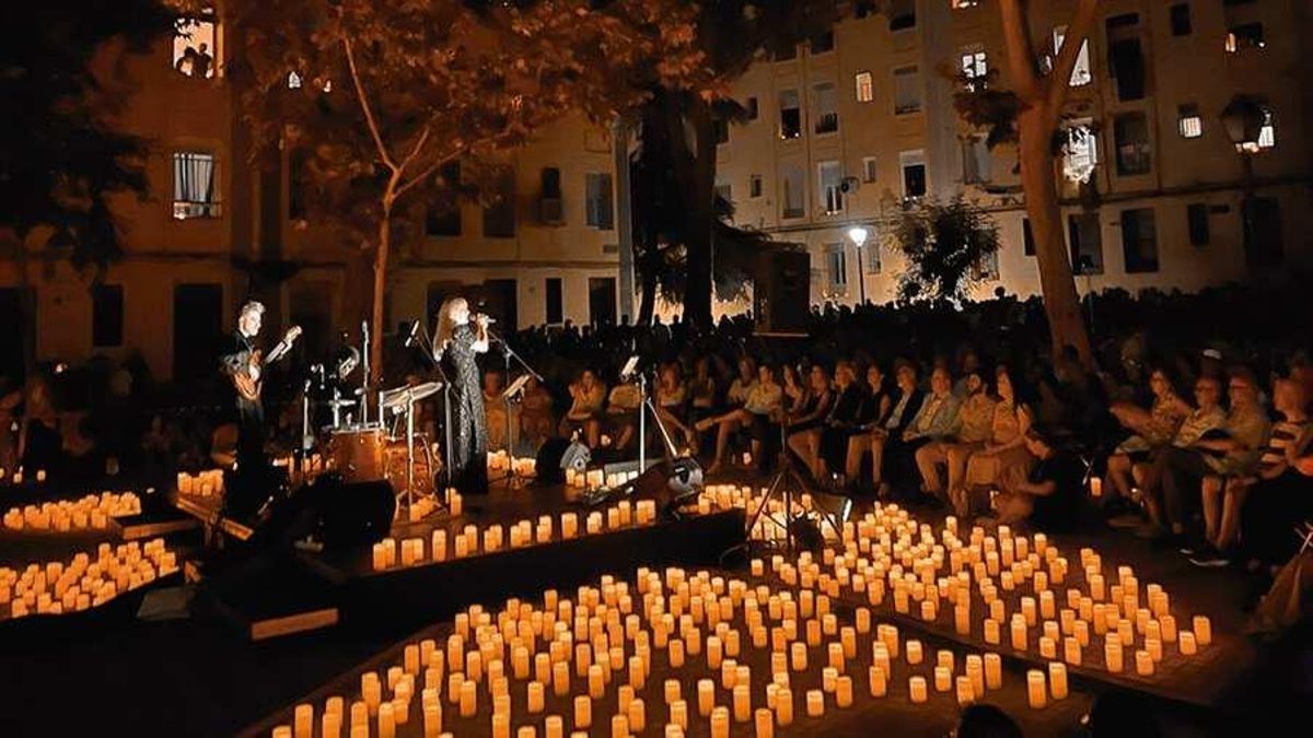 El concierto gratuito a la luz de las velas que toma este jueves un rincón mágico de Arganzuela