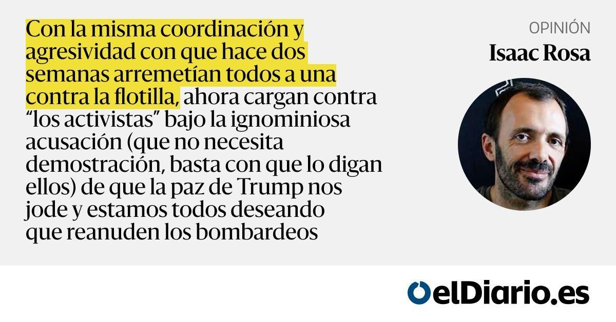 Los pacifistas que no se “alegraban” de la paz