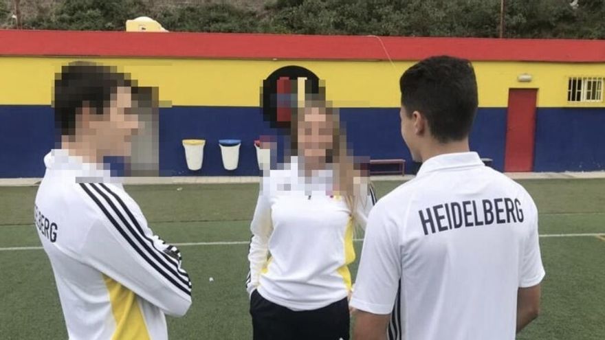 El cambio de imagen en las instalaciones deportivas del Heidelberg ha alarmado a una parte de la comunidad educativa del colegio.