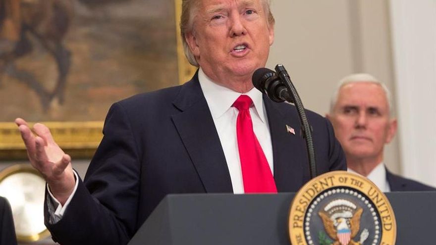 Trump dice que el comercio e inmigración centrarán su discurso ante el Congreso