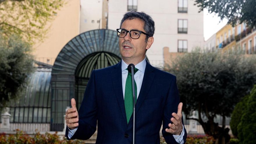 EuropaPress 5862764 ministro presidencia justicia relaciones cortes felix bolanos comparece