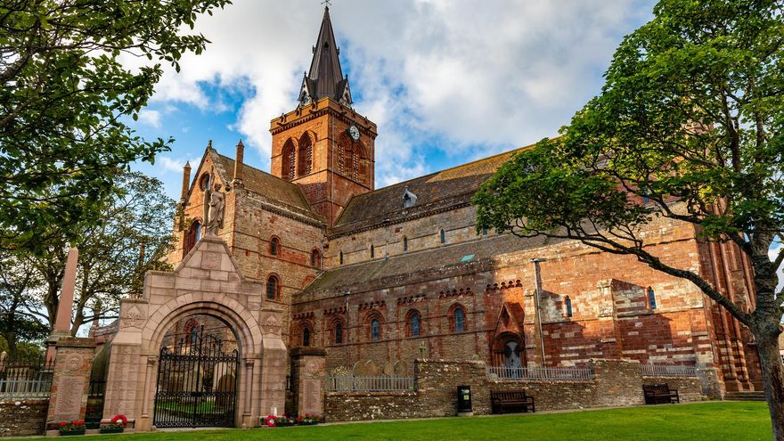 Catedral de San Magnus en Kirkwall.