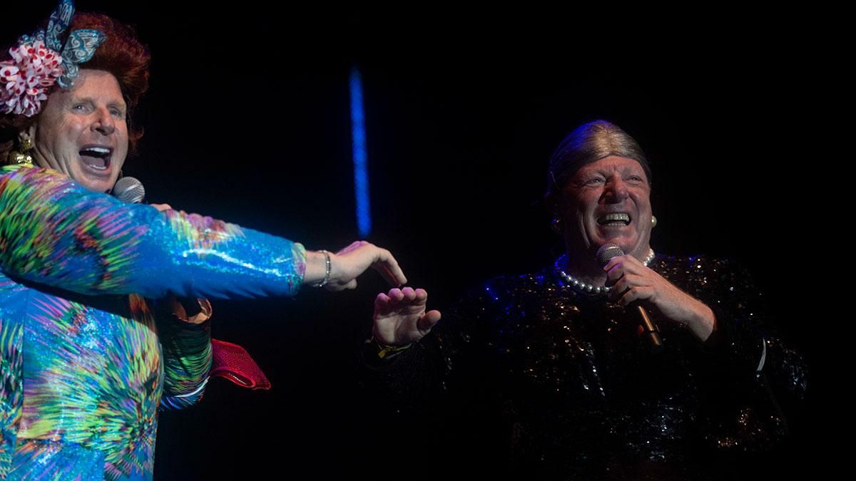 Espectáculo 'El desfase' de los Morancos en la Axerquía