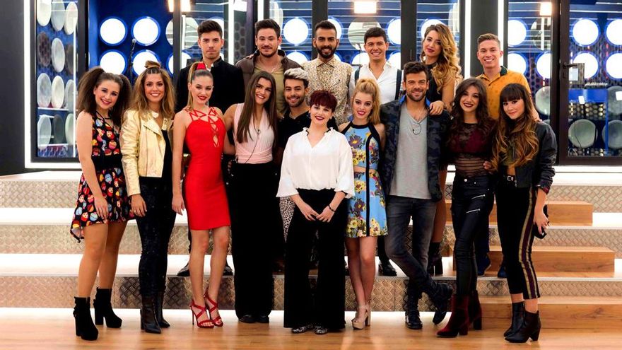 Los 16 concursantes de OT 2017
