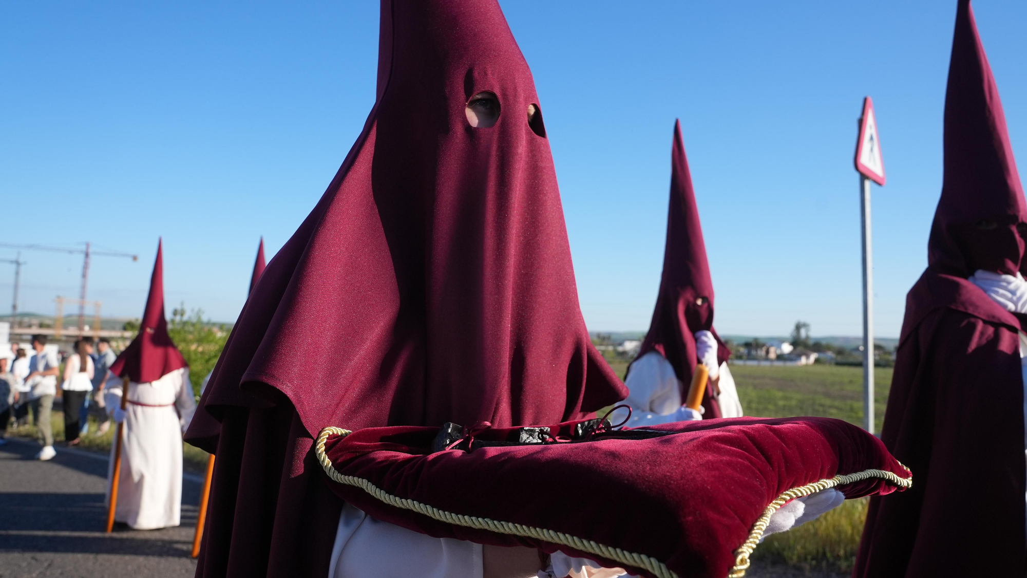 La salida procesional de la Sangre de El Higuerón, en imágenes