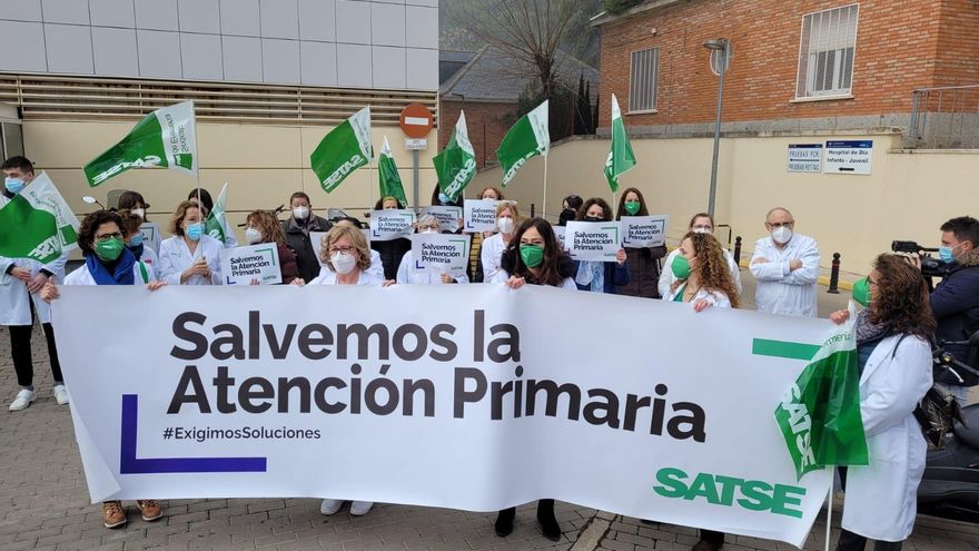 Concentración de enfermeras y fisioterapeutas en Albacete
