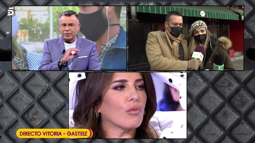 Jorge Javier, Marta Riesco y Anabel Pantoja en 'Sálvame'