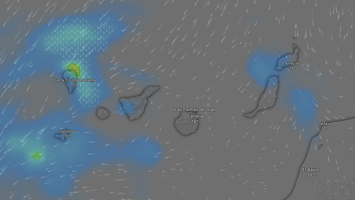 Cinco islas de Canarias siguen en aviso de Aemet este miércoles