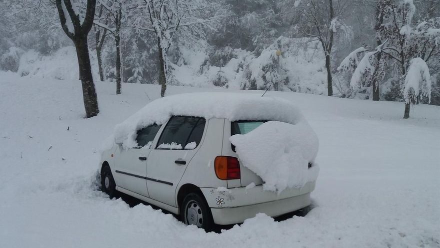 Finalizado el aviso amarillo por nieve previsto para este lunes en Euskadi