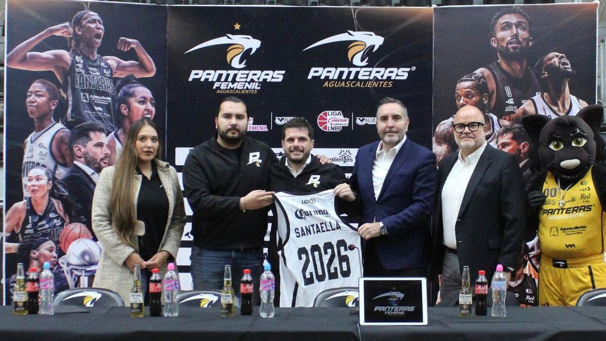 Santaella, en su renovación con Panteras Aguascalientes