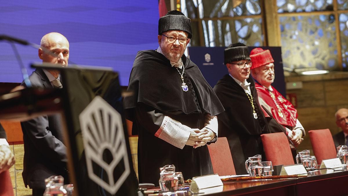 Sesión de investidura de Manuel Torralbo como rector de la Universidad de Córdoba