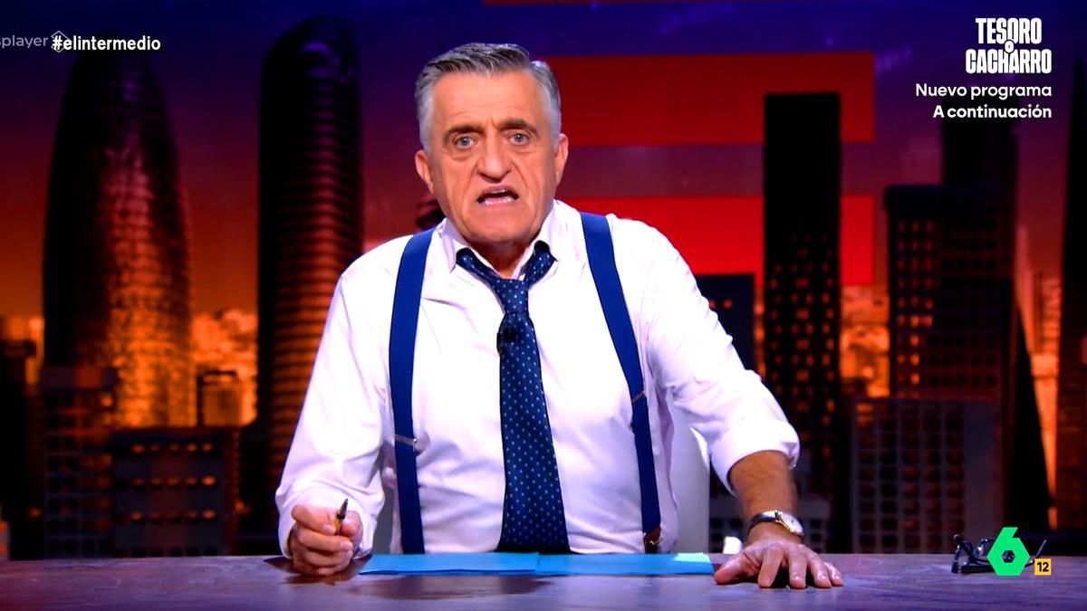 El Gran Wyoming, en una entrega de 'El Intermedio'